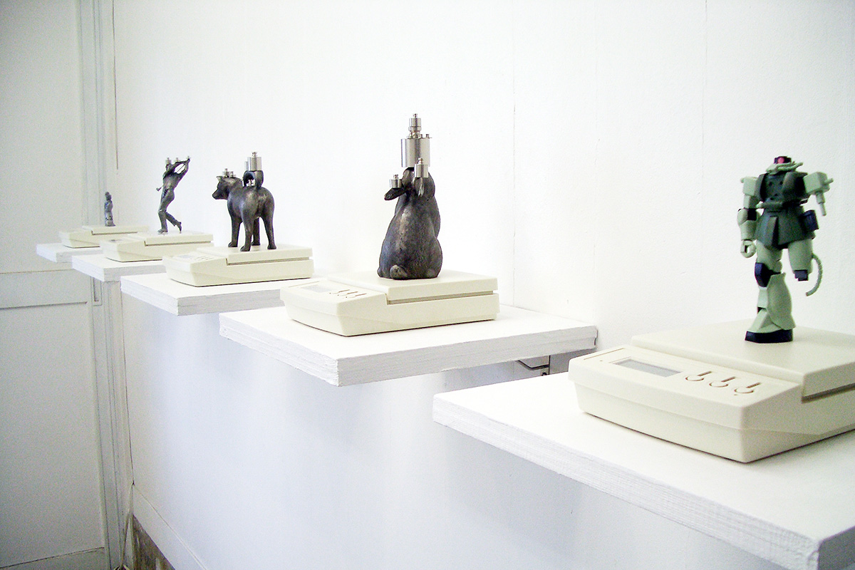 タムラサトル展　Weight Sculptures