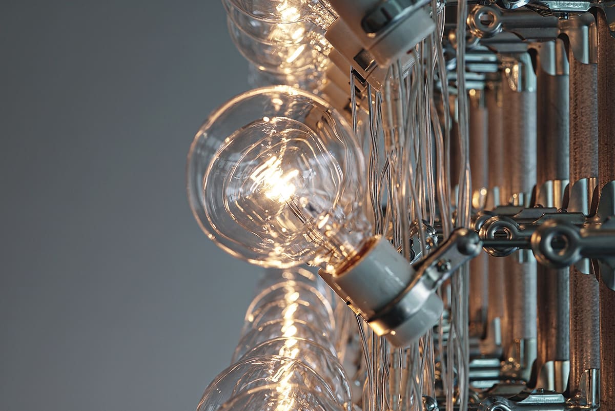 タムラサトル展　100の白熱灯のための100のスイッチ #5　川越市立美術館